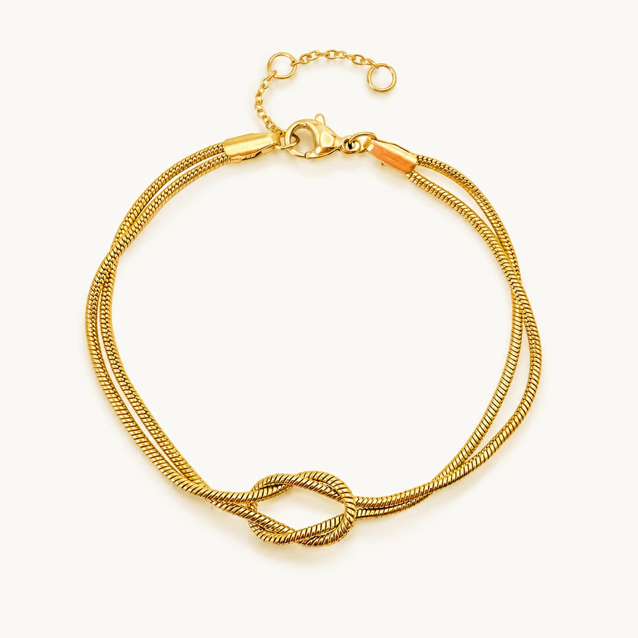Bransoletka Miłości złota — Wrocław, stal chirurgiczna 316L z powłoką złota 18K — Złota Kraków